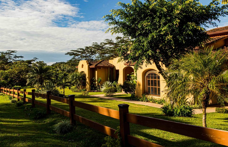 Santa Fe style home, one of Arizona's most popular home styles.