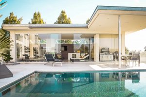 With clean lines and glass, contemporary style houses are easy to recognize