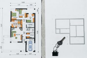 a floor plan of a home