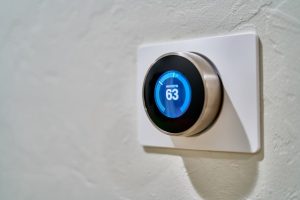 A smart thermostat.